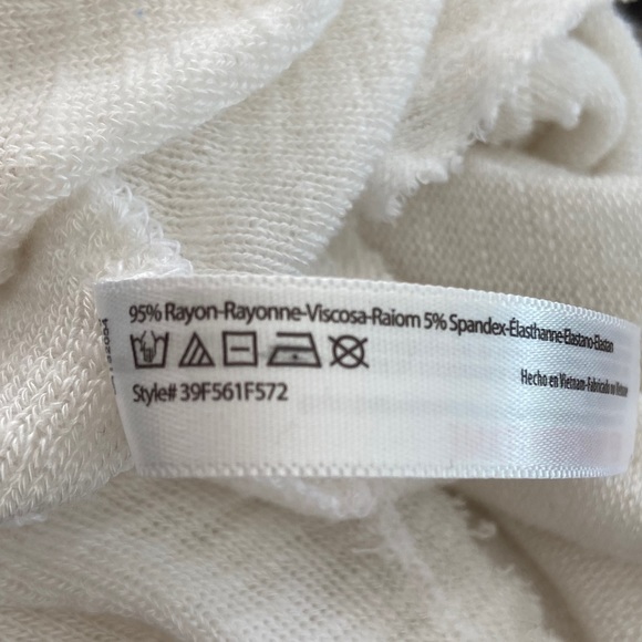 Sold! Free People Asymmetrical Top White size Small - Picture 10 of 11